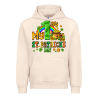 Sandshell my first st patricks day with coins and shamrocks Urban Hoodie - AdoDesignShop