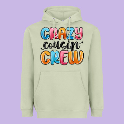 Heavyweight Hoodie crazy cousin crew