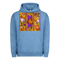 Pigment Pebble Blue basketball mom Urban Hoodie - Jasminsmagicworld