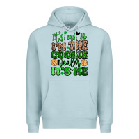 Blue Mist it's me hi i'm the cookie dealer it's me girl scou Premium Hoodie - Artiststas