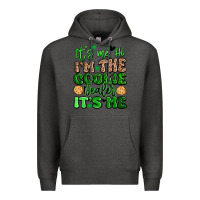 Charcoal Heather it's me hi i'm the cookie dealer it's me girl scou Premium Hoodie - Artiststas
