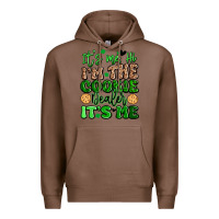 Chestnut it's me hi i'm the cookie dealer it's me girl scou Premium Hoodie - Artiststas