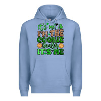 Colony Blue it's me hi i'm the cookie dealer it's me girl scou Premium Hoodie - Artiststas