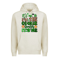 Oatmeal Heather it's me hi i'm the cookie dealer it's me girl scou Premium Hoodie - Artiststas