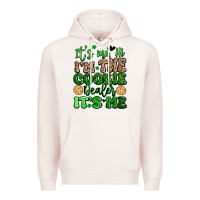 Pale Pink it's me hi i'm the cookie dealer it's me girl scou Premium Hoodie - Artiststas