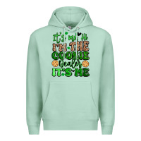 Seafoam it's me hi i'm the cookie dealer it's me girl scou Premium Hoodie - Artiststas