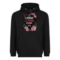 Black i love the woman ive become Heavyweight Hoodie - MaliasSmallBusiness