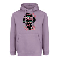Lavender i love the woman ive become Heavyweight Hoodie - MaliasSmallBusiness