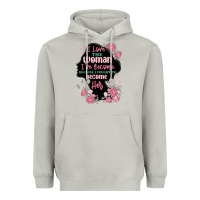Moon Dust i love the woman ive become Heavyweight Hoodie - MaliasSmallBusiness