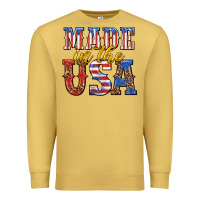 Antique Gold made in the usa Premium Sweatshirt - texasbilliewilder