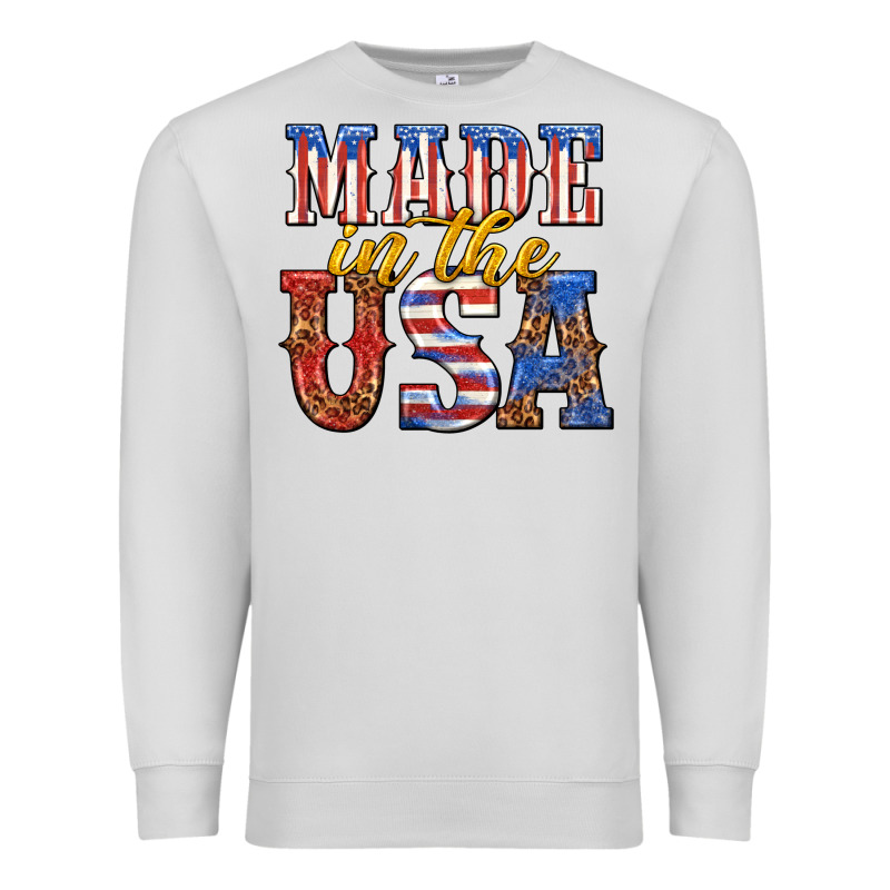 Made In The Usa Premium Sweatshirt by texasbilliewilder | Teevron