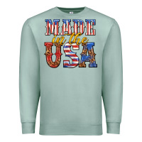 Seafoam made in the usa Premium Sweatshirt - texasbilliewilder
