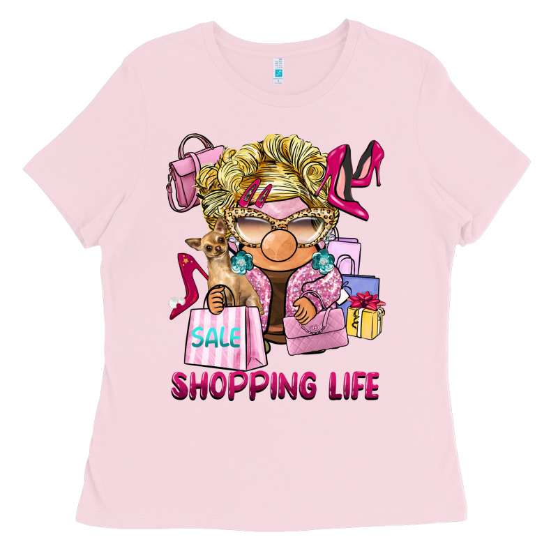 Shopping Life  Gnome Ladies Tee by BarkalooDesign | Teevron
