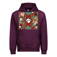 Mauve Wine baseball mom Urban Hoodie - Jasminsmagicworld
