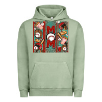 Pigment Oil Green baseball mom Urban Hoodie - Jasminsmagicworld