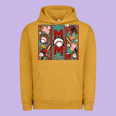Baseball Mom Urban Hoodie Designed By Jasminsmagicworld
