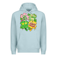 Blue Mist lucky stay gold Premium Hoodie - Artiststas