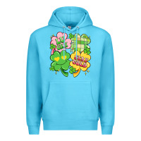 Ocean Blue lucky stay gold Premium Hoodie - Artiststas