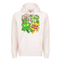 Pale Pink lucky stay gold Premium Hoodie - Artiststas
