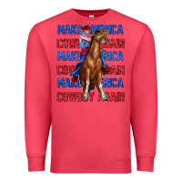 Cardinal make america cowboy again Premium Sweatshirt - texasbilliewilder