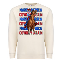 Sandshell make america cowboy again Premium Sweatshirt - texasbilliewilder