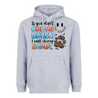 Heather Grey if you dont brushy brush i will shavey shave Heavyweight Hoodie - MaliasSmallBusiness