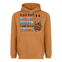 Meerkat if you dont brushy brush i will shavey shave Heavyweight Hoodie - MaliasSmallBusiness