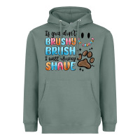 Sage if you dont brushy brush i will shavey shave Heavyweight Hoodie - MaliasSmallBusiness