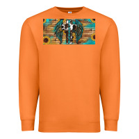 Carrot Blessed cros sunflowers Premium Sweatshirt - RanaPortraitStore