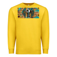 Lemon Blessed cros sunflowers Premium Sweatshirt - RanaPortraitStore