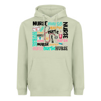 Matcha nurse Heavyweight Hoodie - MaliasSmallBusiness