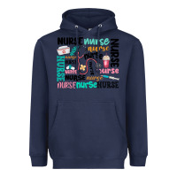 Navy nurse Heavyweight Hoodie - MaliasSmallBusiness