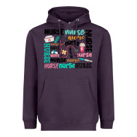 Plum nurse Heavyweight Hoodie - MaliasSmallBusiness