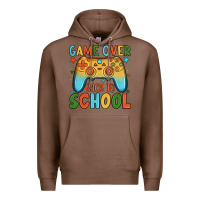 Chestnut game over back to school Premium Hoodie - JahusDesignShop