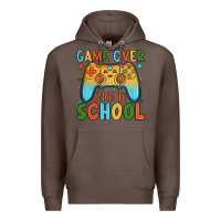 Coffee game over back to school Premium Hoodie - JahusDesignShop