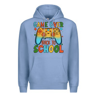 Colony Blue game over back to school Premium Hoodie - JahusDesignShop