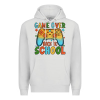 Dove Grey game over back to school Premium Hoodie - JahusDesignShop