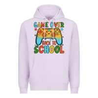 Lilac game over back to school Premium Hoodie - JahusDesignShop