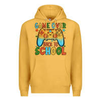 Mustard game over back to school Premium Hoodie - JahusDesignShop
