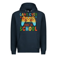 Navy game over back to school Premium Hoodie - JahusDesignShop