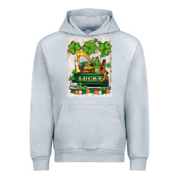 Heather Grey lucky truck Urban Hoodie - AdoDesignShop
