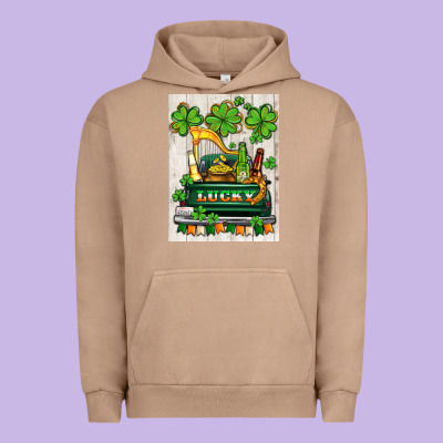 Lucky Truck Urban Hoodie Designed By Adodesignshop