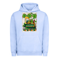 Pigment Grape Ice lucky truck Urban Hoodie - AdoDesignShop