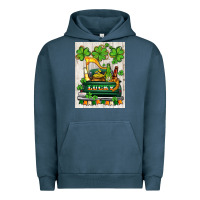Pigment Midnight Navy lucky truck Urban Hoodie - AdoDesignShop