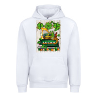 White lucky truck Urban Hoodie - AdoDesignShop