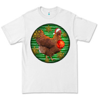 White new hampshire red chicken christmas Premium Tee - LillyAllenDesigns