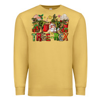 Tree Rex Coffee Cups Premium Sweatshirt | Teevron