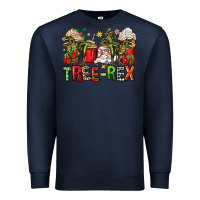 Navy tree rex coffee cups Premium Sweatshirt - Zillion Design Studio