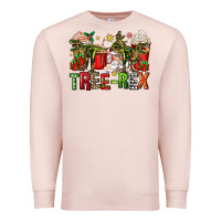 Pale Pink tree rex coffee cups Premium Sweatshirt - Zillion Design Studio