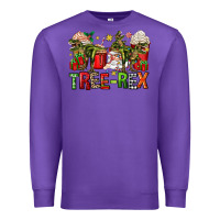 Purple tree rex coffee cups Premium Sweatshirt - Zillion Design Studio